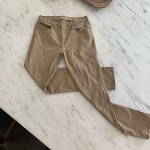 Old Navy Slim Dark Khaki Pants